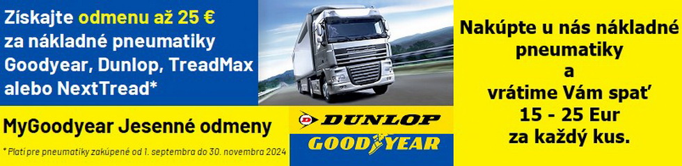 MyGoodyear Jesenné odmeny 2024